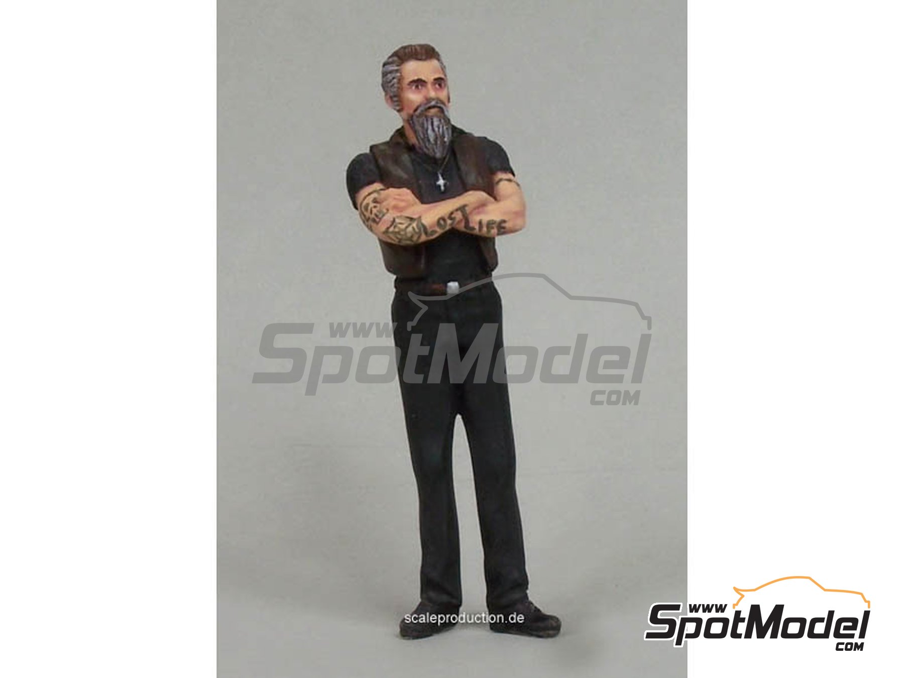 Scale Production TMF24054: Figure 1/24 scale - Biker Jason (ref